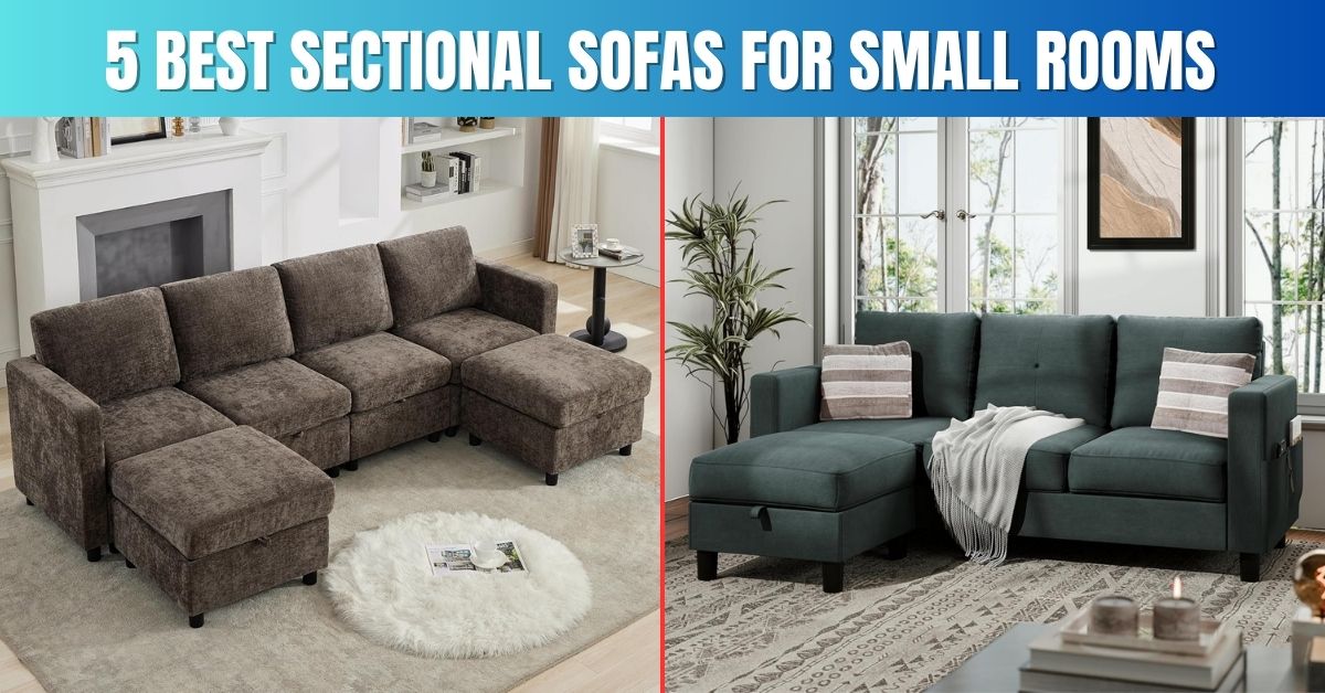 5 Best Sectional Sofas for Small Living Rooms