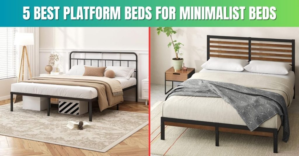 5 Best Platform Beds for Minimalist Bedrooms