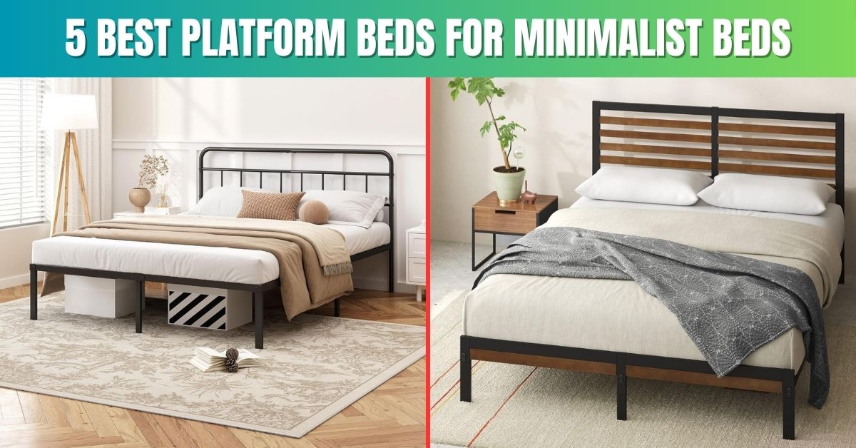 5 Best Platform Beds for Minimalist Bedrooms